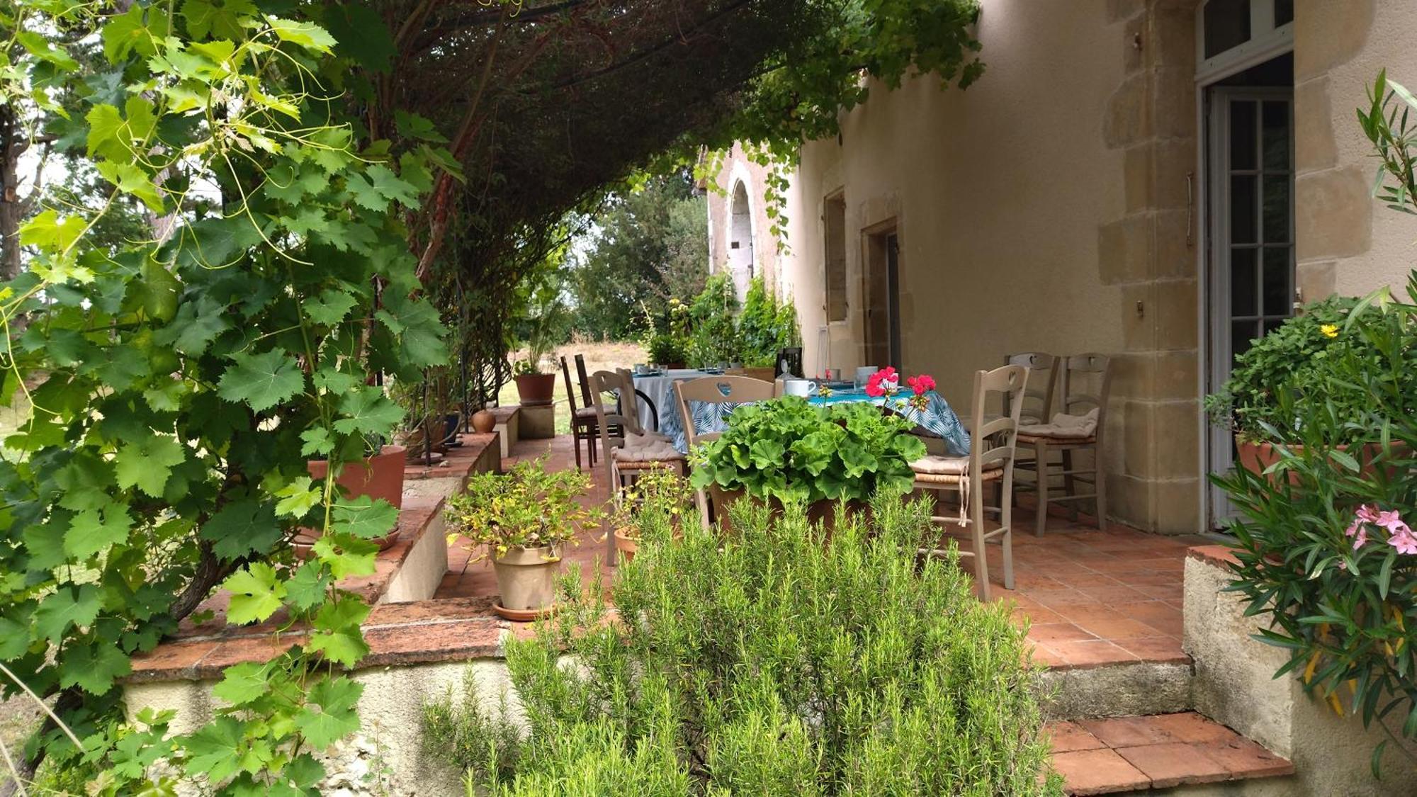 Bed and Breakfast Le Gavachon Leboulin Екстер'єр фото